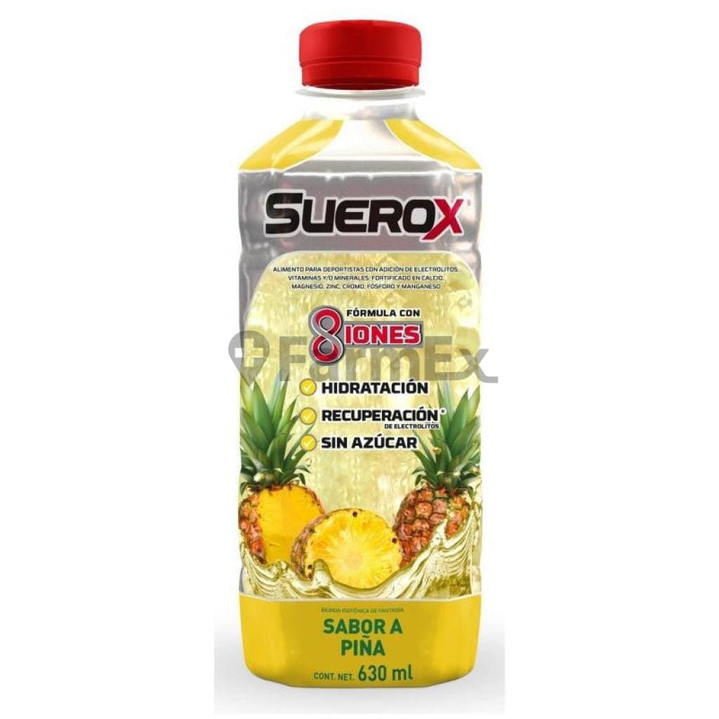 Suerox Sabor a Piña x 630 mL Farmex-Fonasa-Persistente